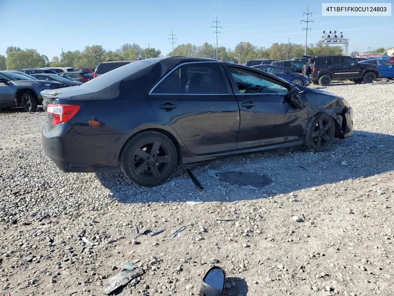 2012 Toyota Camry Base VIN: 4T1BF1FK0CU124803 Lot: 74562974