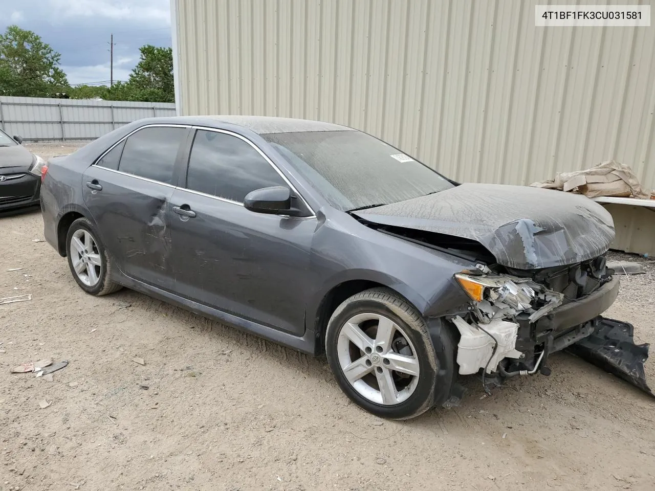 2012 Toyota Camry Base VIN: 4T1BF1FK3CU031581 Lot: 74578184