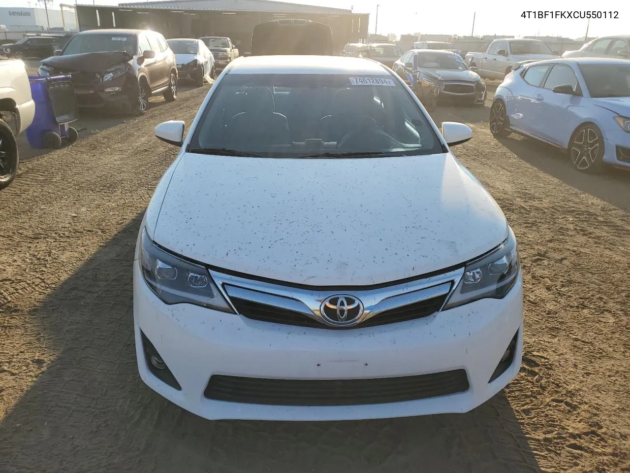 4T1BF1FKXCU550112 2012 Toyota Camry Base