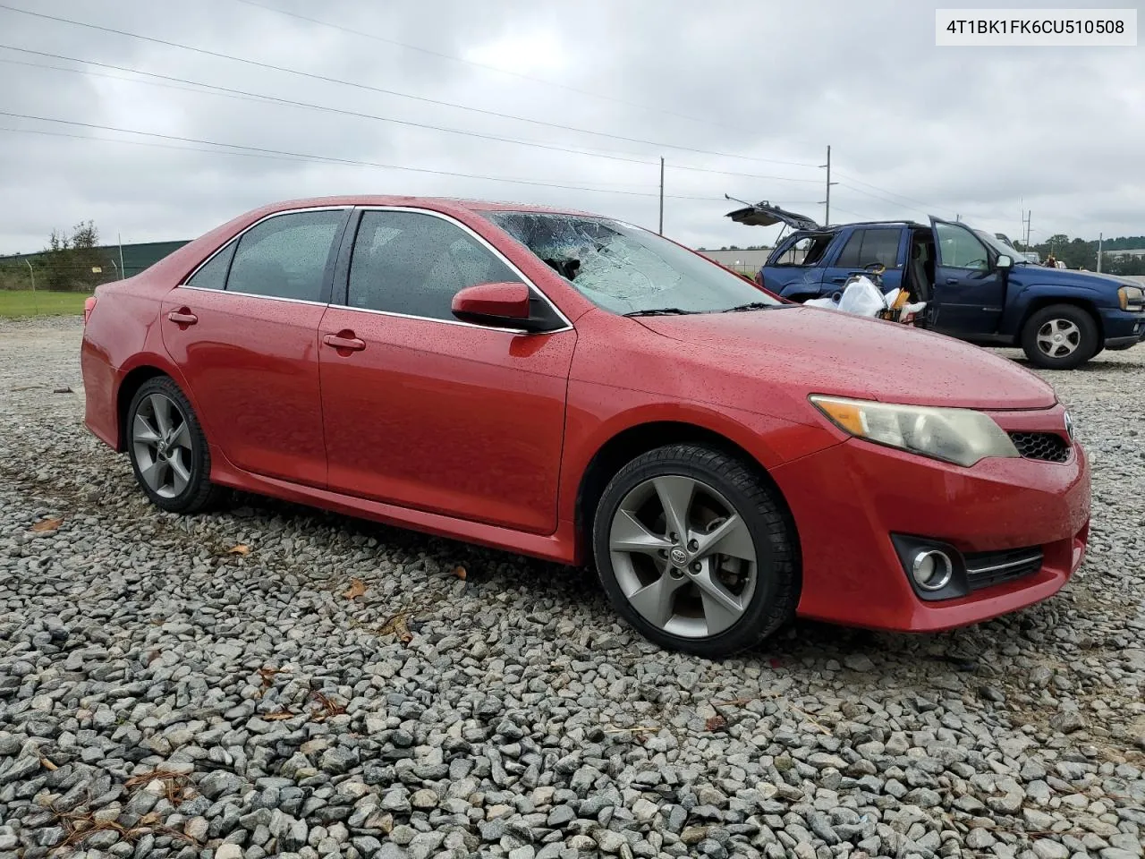 2012 Toyota Camry Se VIN: 4T1BK1FK6CU510508 Lot: 74747344