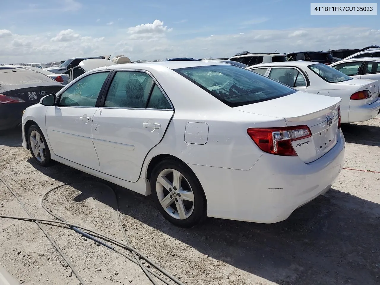 2012 Toyota Camry Base VIN: 4T1BF1FK7CU135023 Lot: 75211974