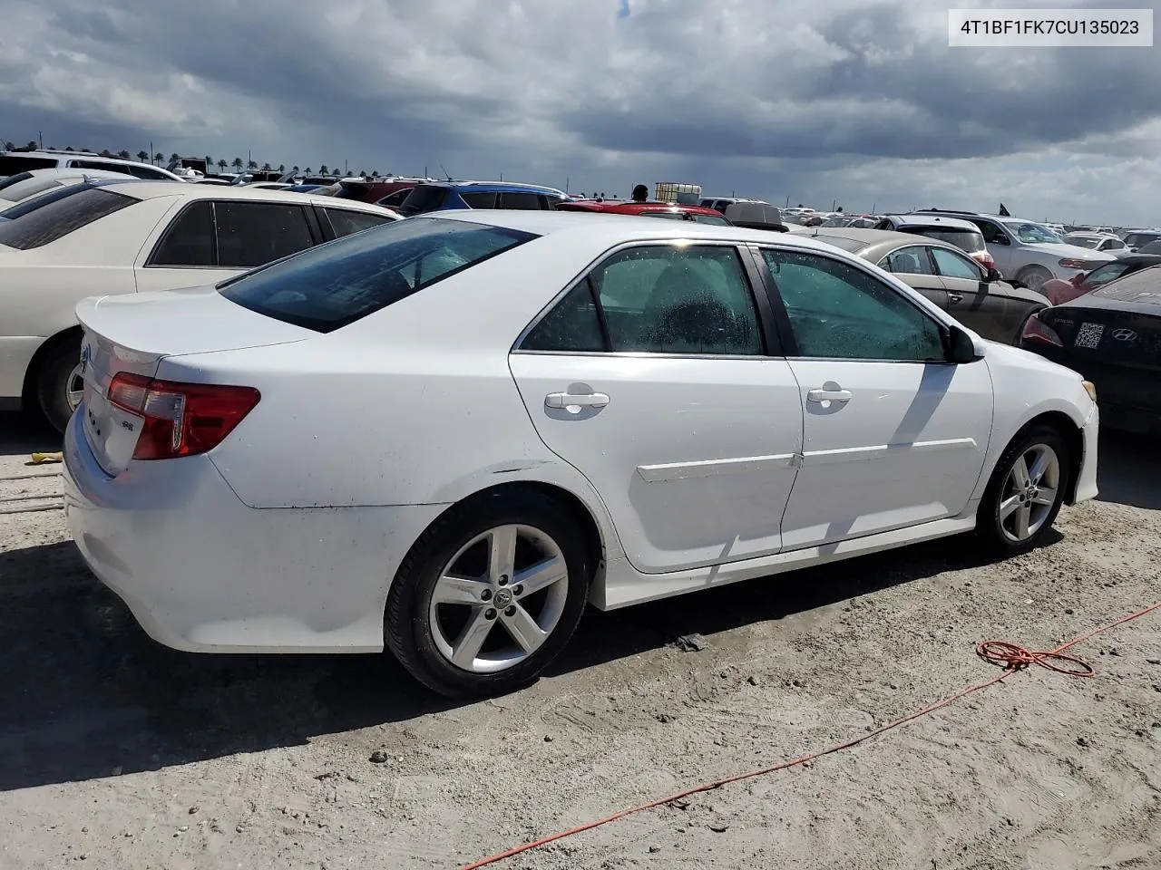 2012 Toyota Camry Base VIN: 4T1BF1FK7CU135023 Lot: 75211974