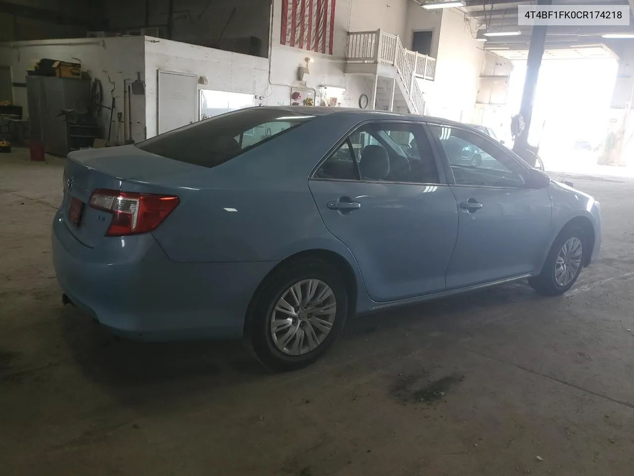 4T4BF1FK0CR174218 2012 Toyota Camry Base