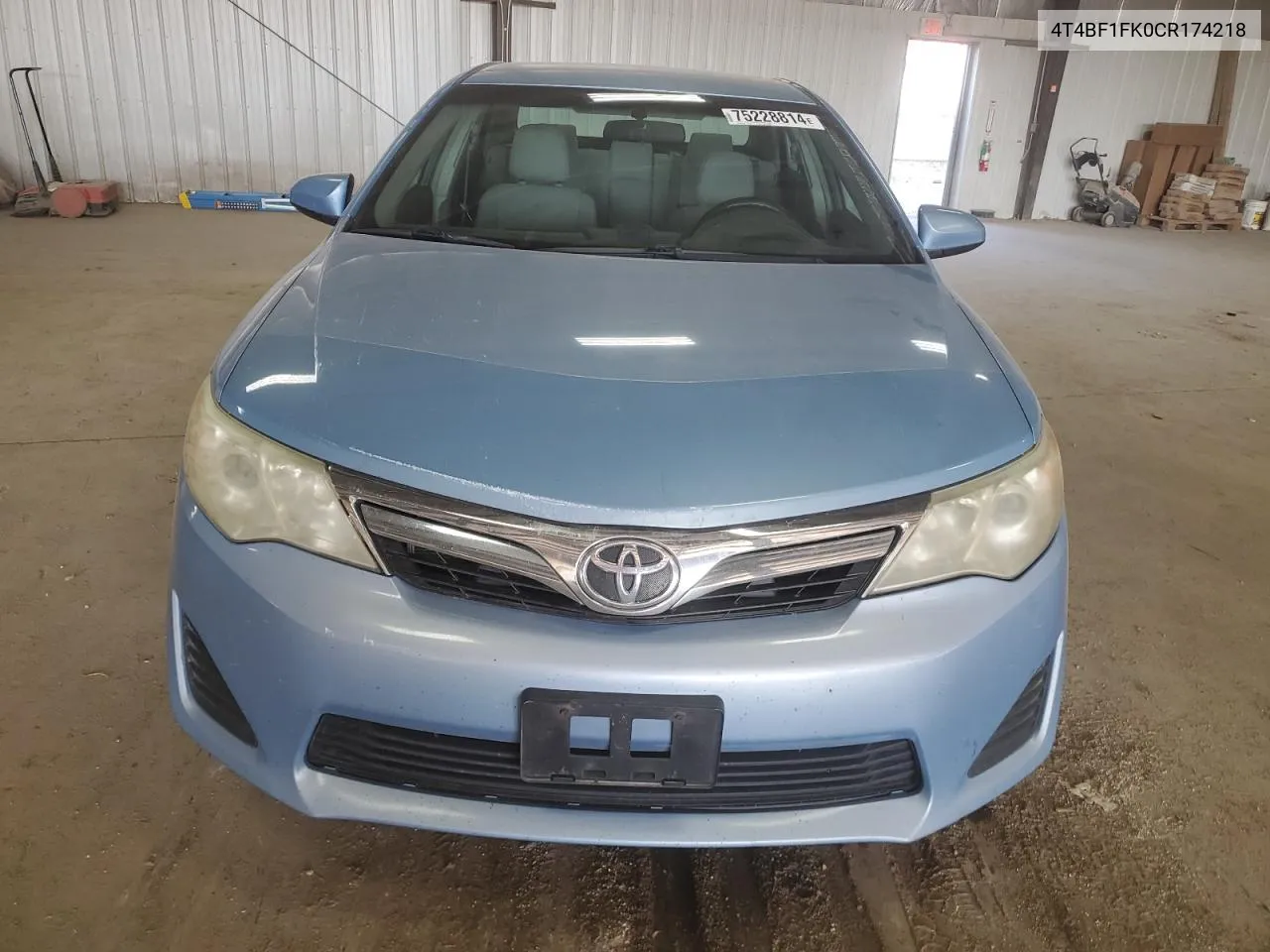 4T4BF1FK0CR174218 2012 Toyota Camry Base