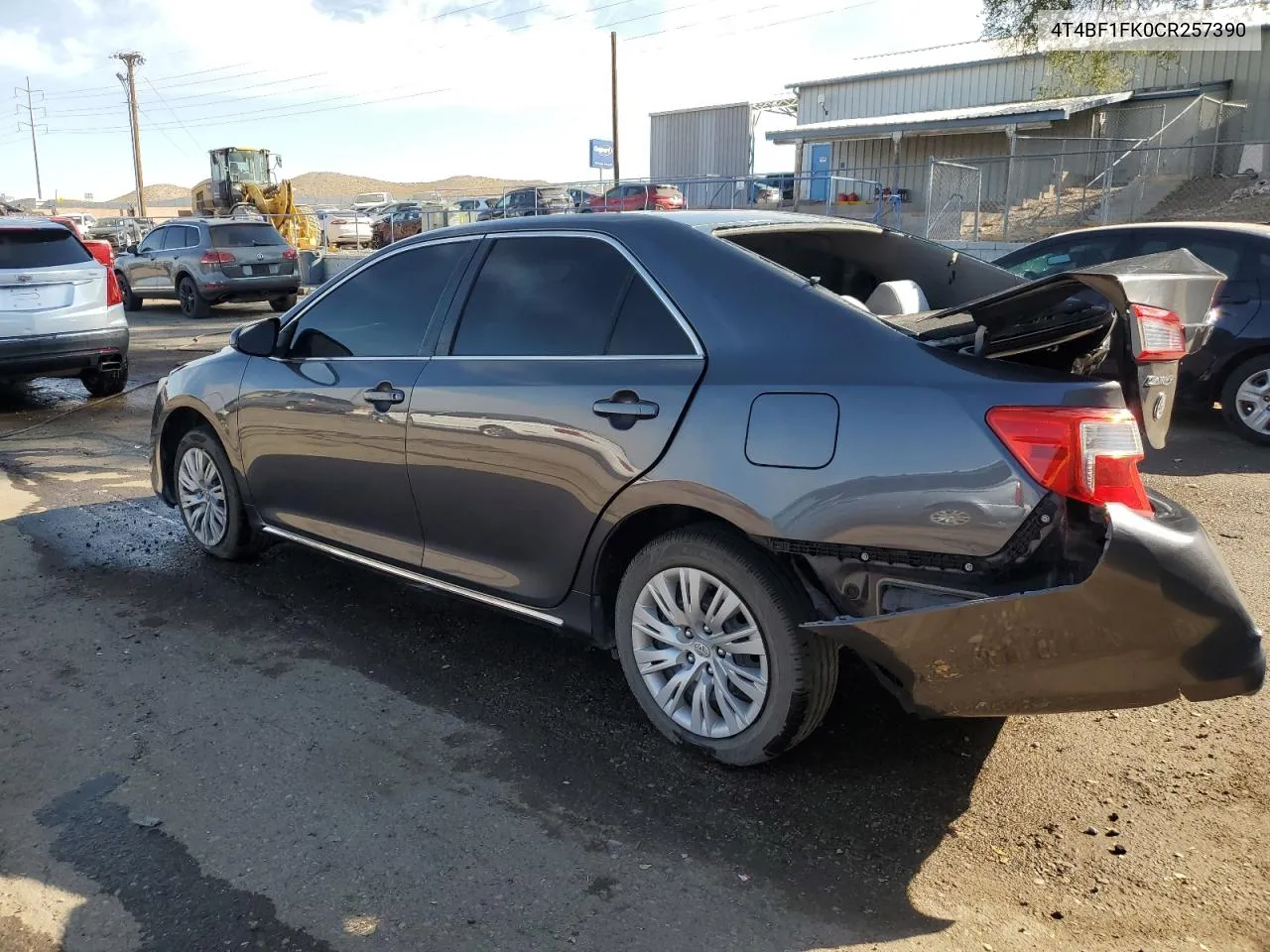 2012 Toyota Camry Base VIN: 4T4BF1FK0CR257390 Lot: 75318504