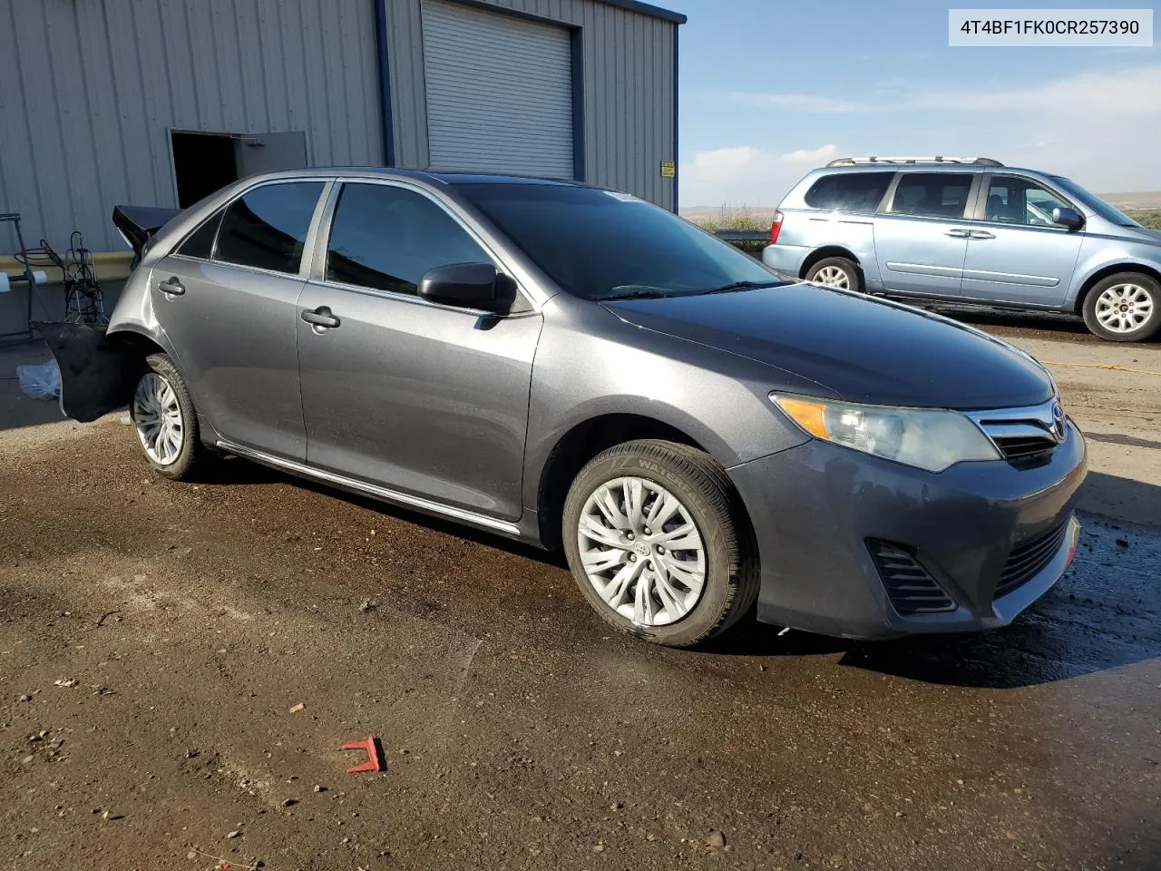 2012 Toyota Camry Base VIN: 4T4BF1FK0CR257390 Lot: 75318504