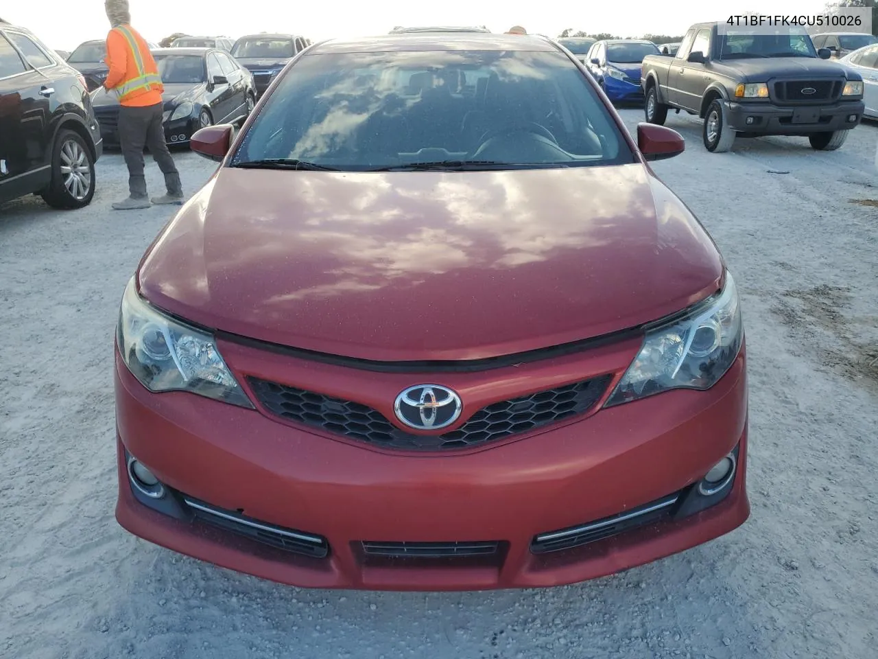 2012 Toyota Camry Base VIN: 4T1BF1FK4CU510026 Lot: 75402064