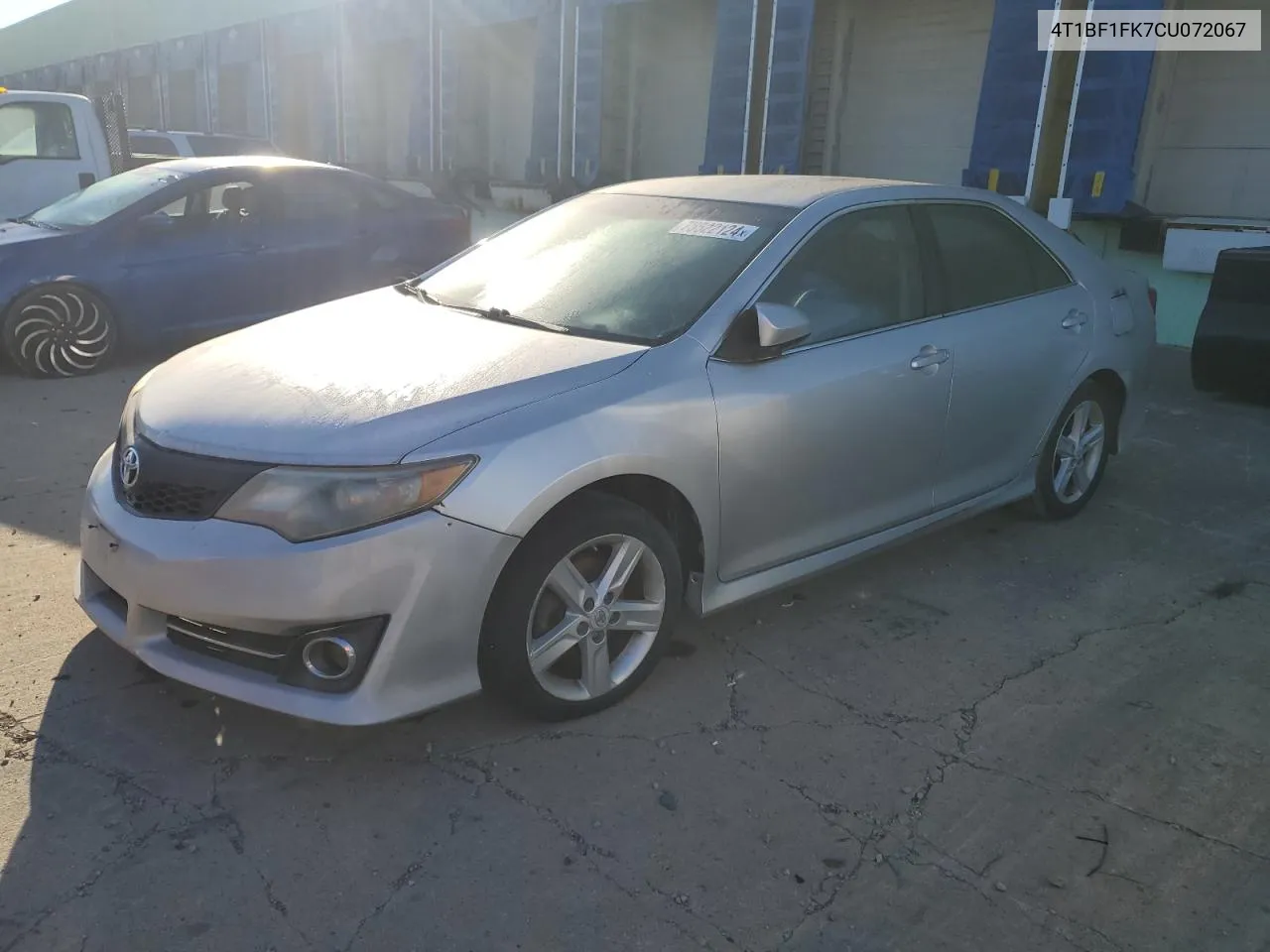 2012 Toyota Camry Base VIN: 4T1BF1FK7CU072067 Lot: 75522124