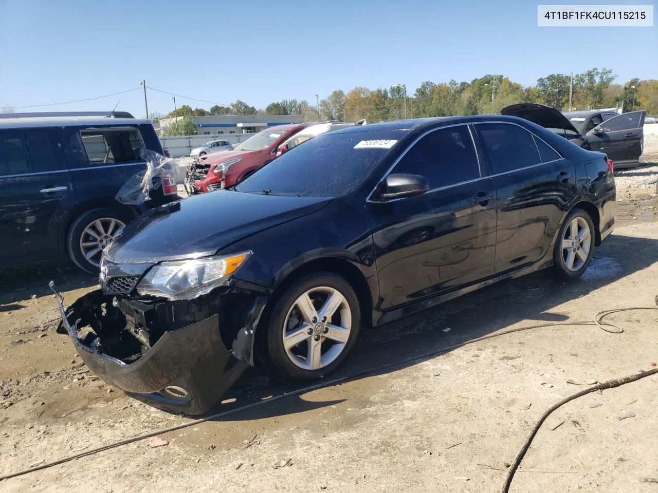 2012 Toyota Camry Base VIN: 4T1BF1FK4CU115215 Lot: 75536124