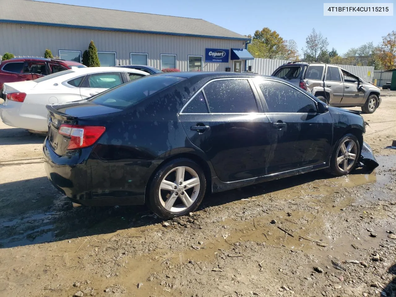 2012 Toyota Camry Base VIN: 4T1BF1FK4CU115215 Lot: 75536124