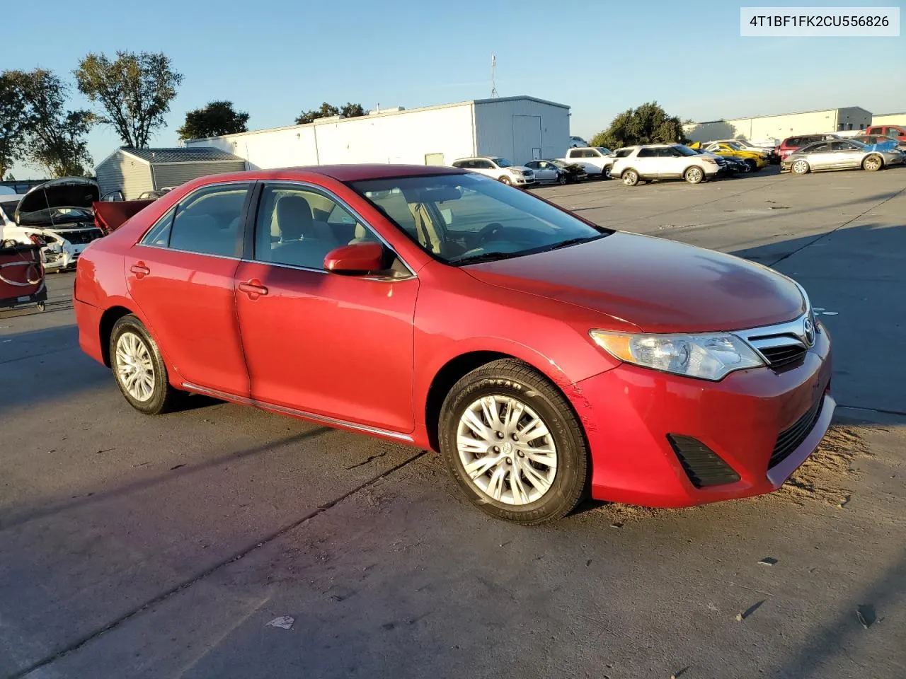 2012 Toyota Camry Base VIN: 4T1BF1FK2CU556826 Lot: 75631034