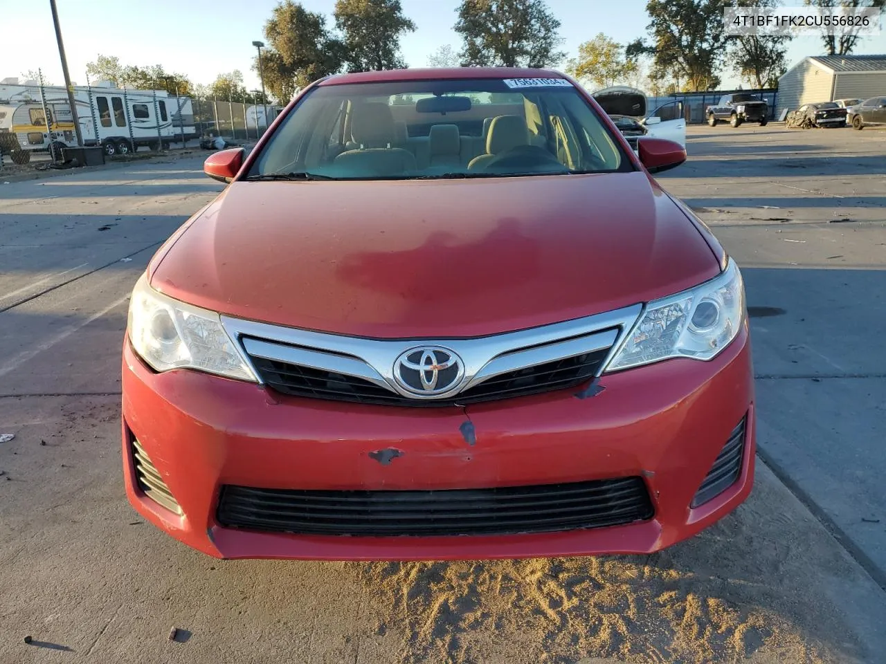 4T1BF1FK2CU556826 2012 Toyota Camry Base