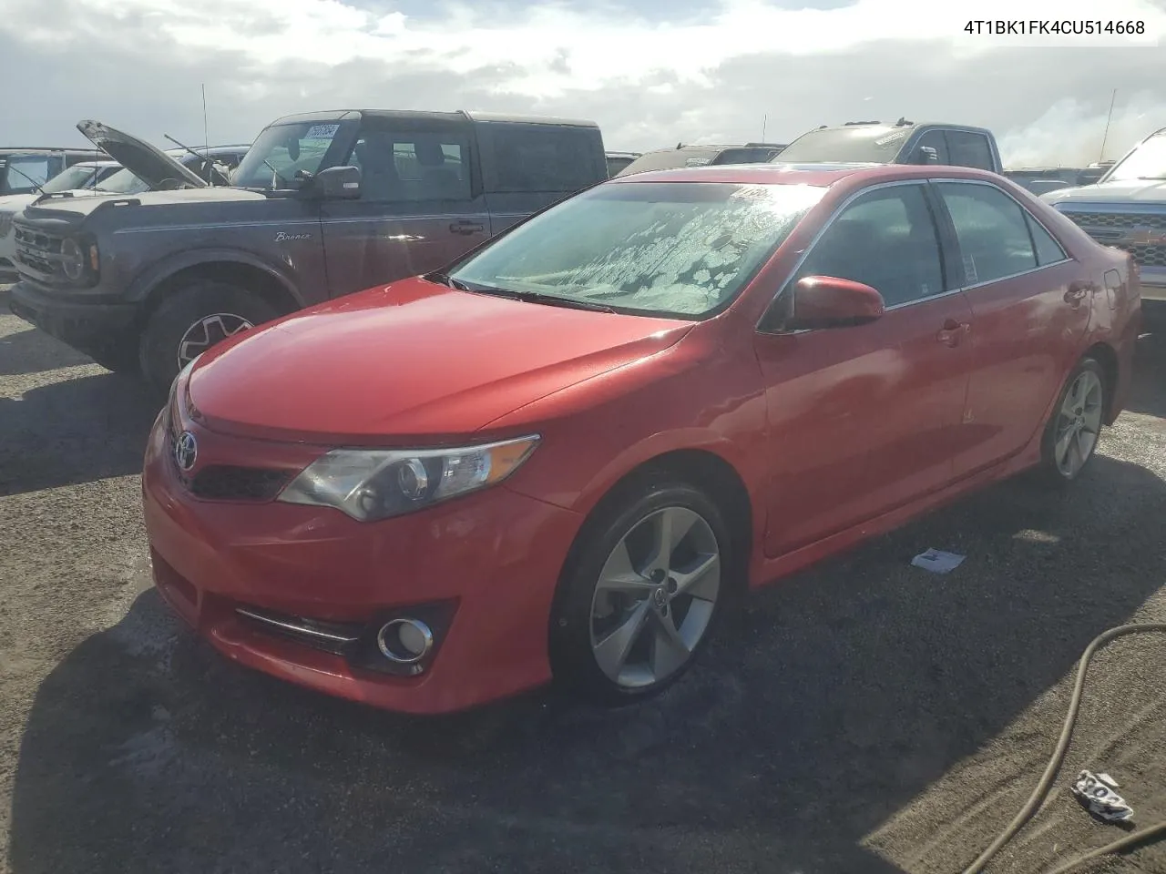 4T1BK1FK4CU514668 2012 Toyota Camry Se