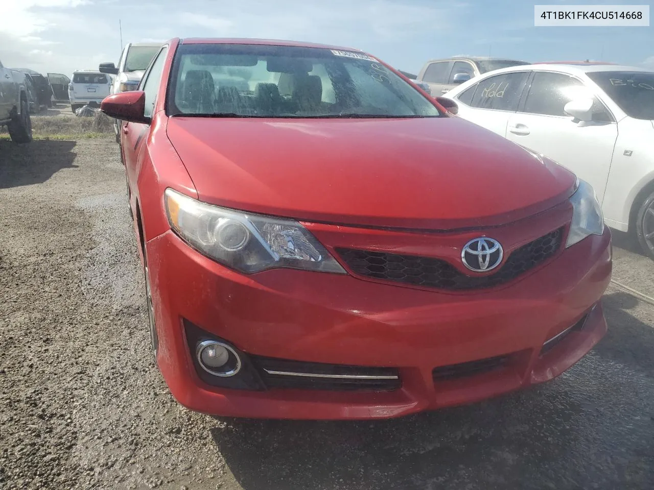 4T1BK1FK4CU514668 2012 Toyota Camry Se