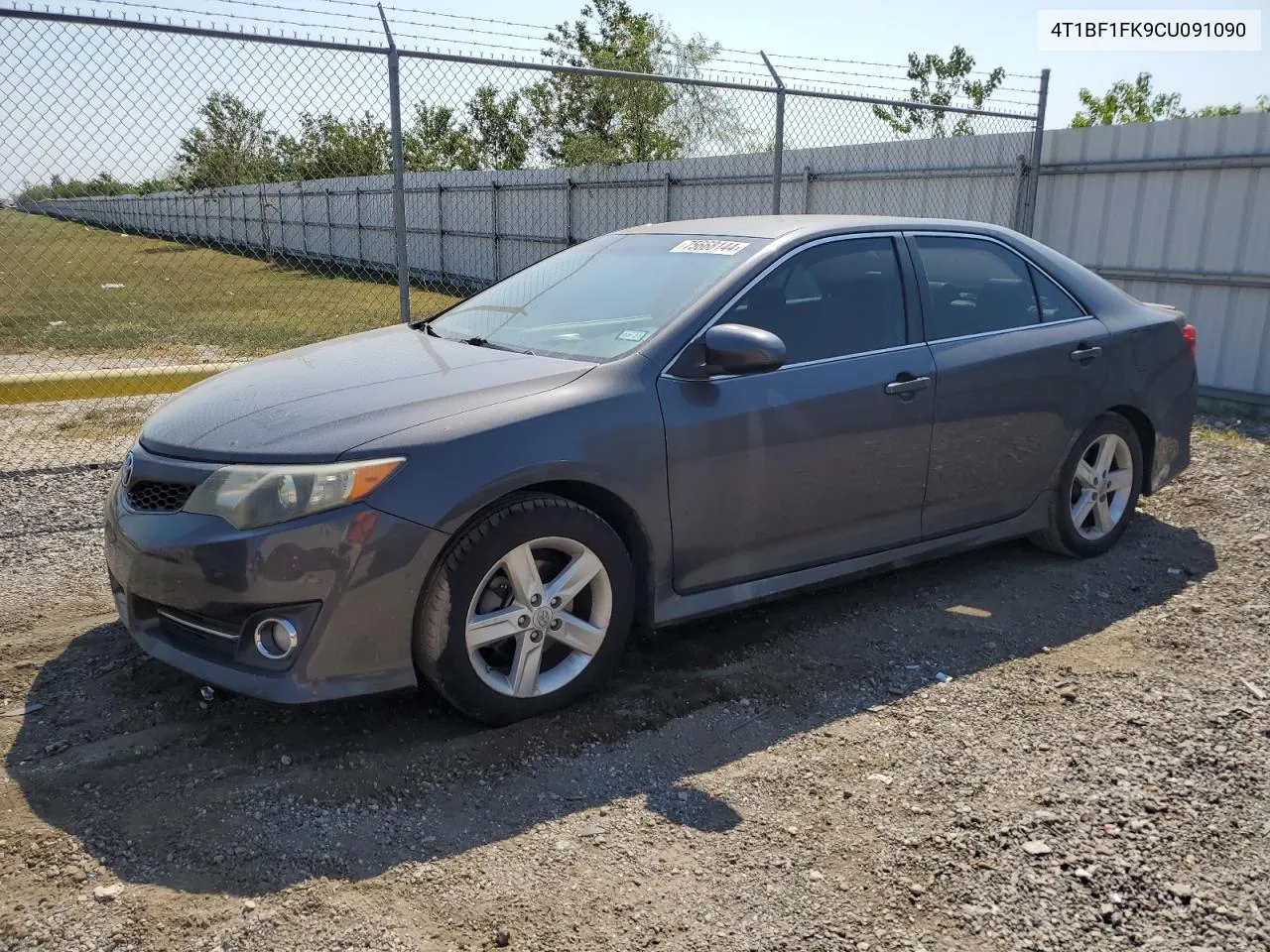 2012 Toyota Camry Base VIN: 4T1BF1FK9CU091090 Lot: 75668144