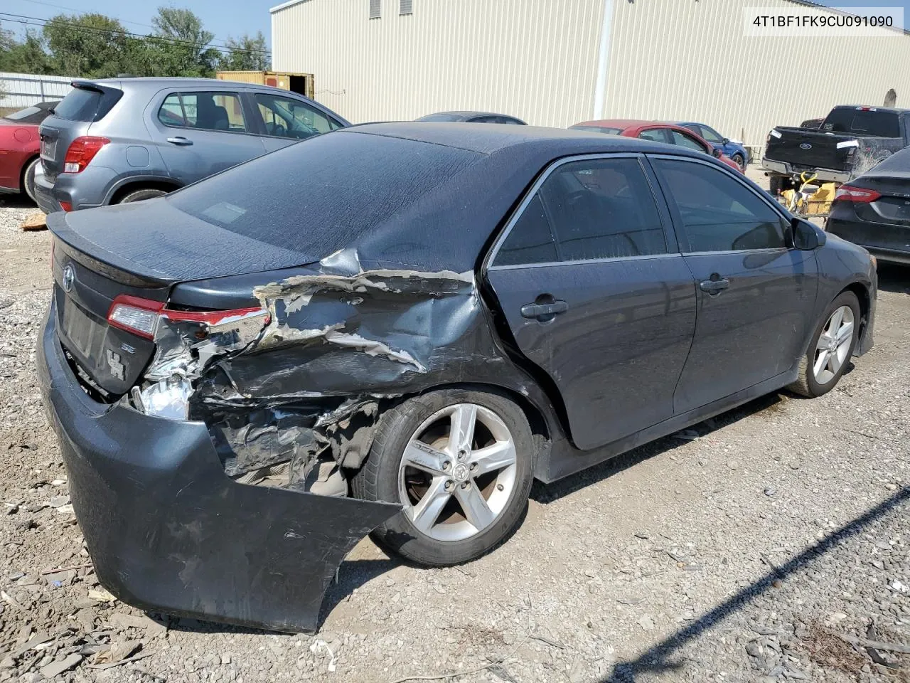 2012 Toyota Camry Base VIN: 4T1BF1FK9CU091090 Lot: 75668144