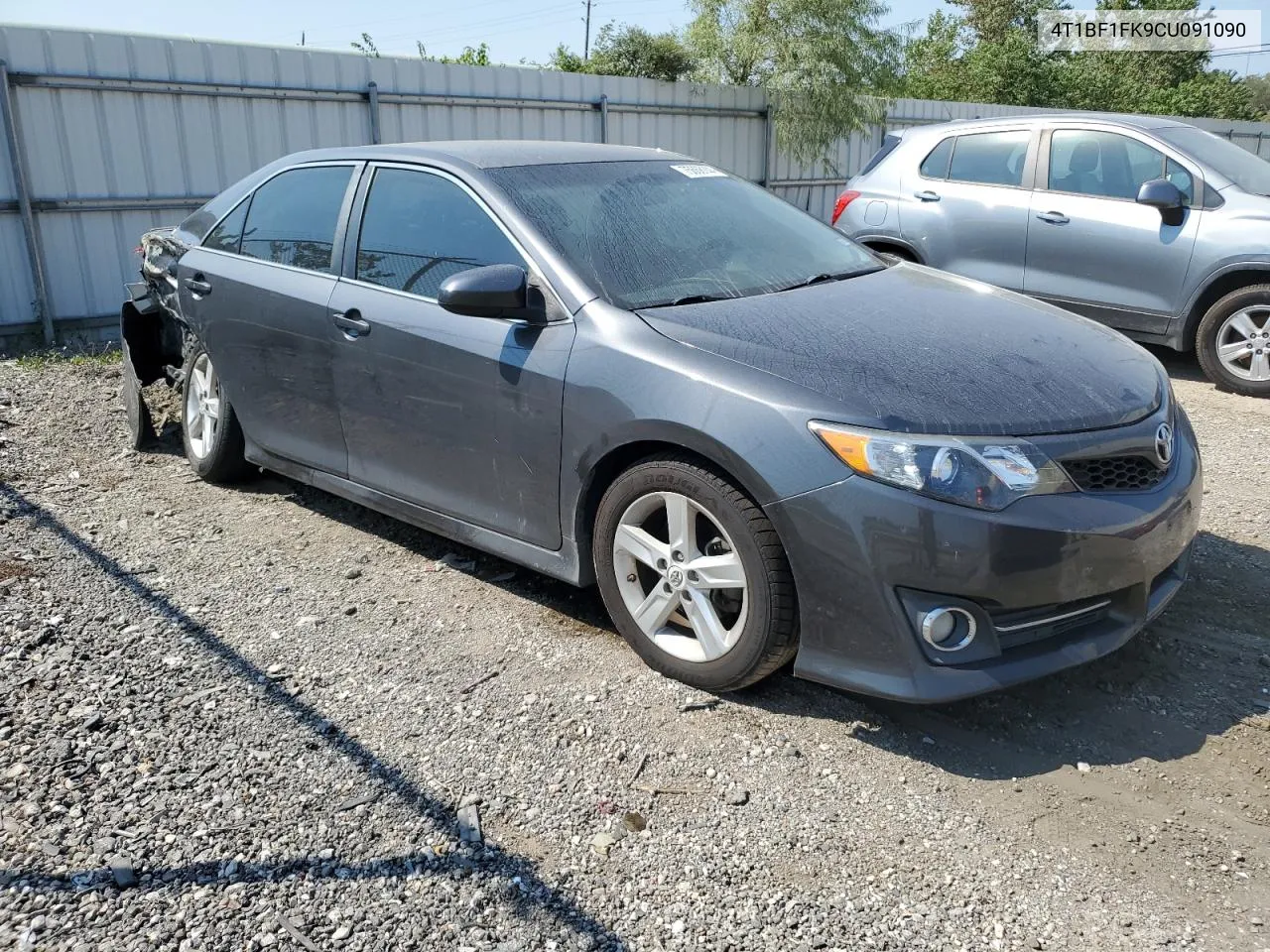 2012 Toyota Camry Base VIN: 4T1BF1FK9CU091090 Lot: 75668144