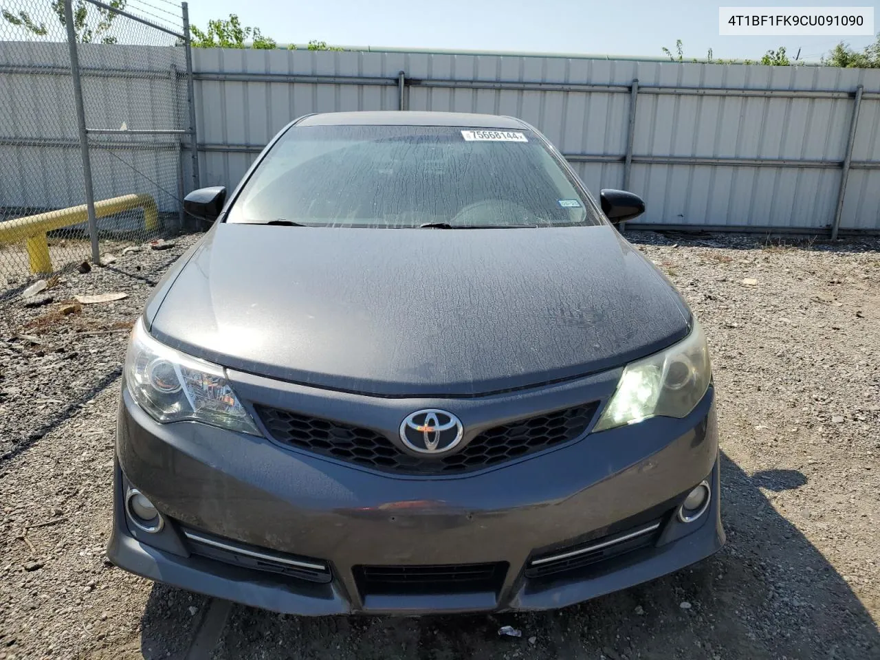 2012 Toyota Camry Base VIN: 4T1BF1FK9CU091090 Lot: 75668144