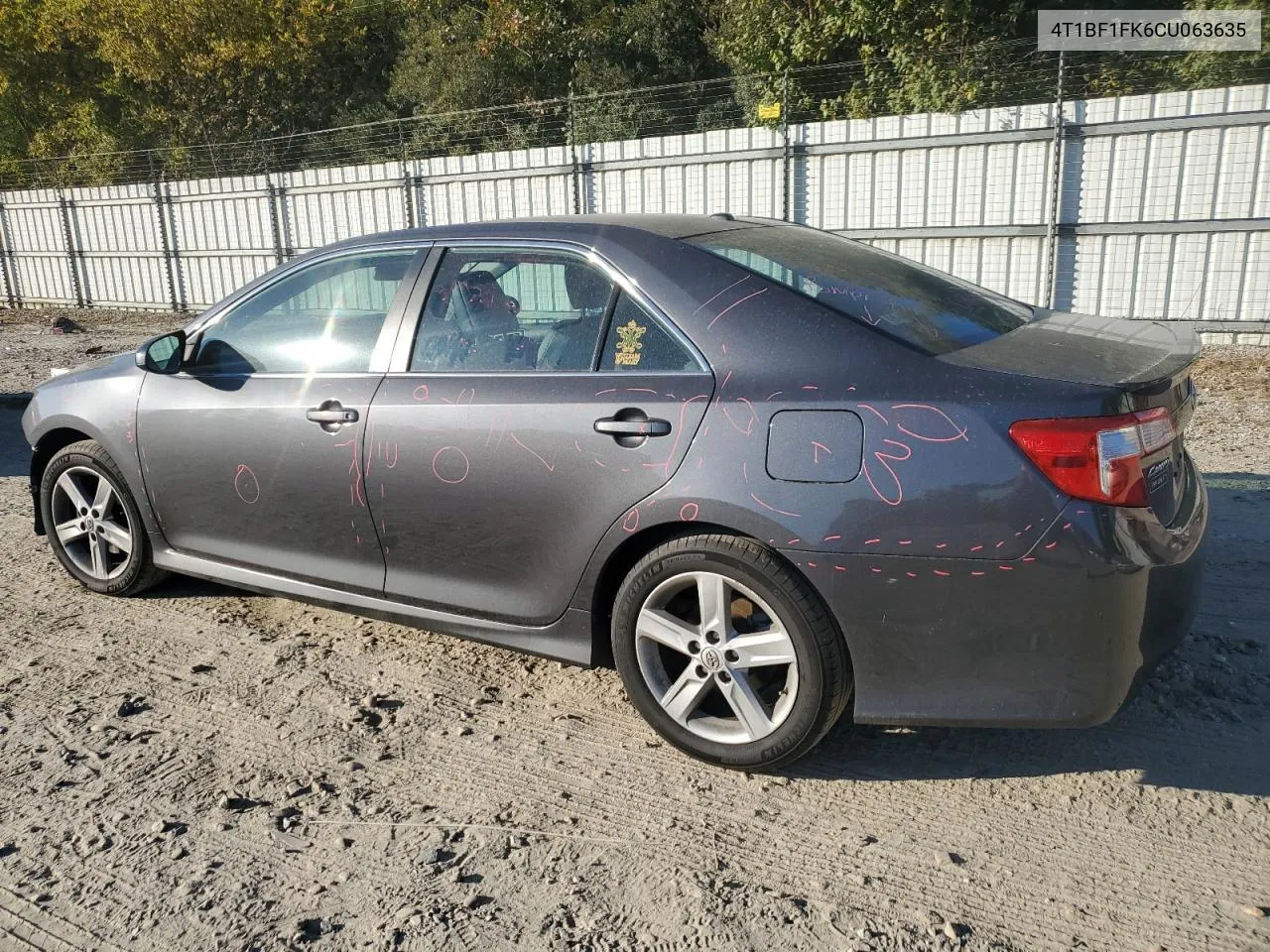 2012 Toyota Camry Base VIN: 4T1BF1FK6CU063635 Lot: 75732444