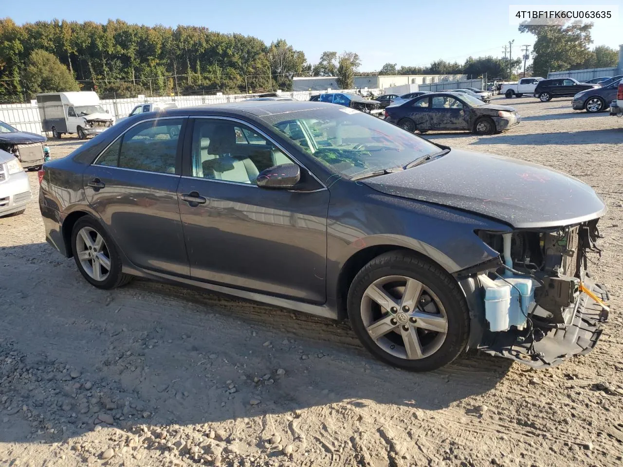 2012 Toyota Camry Base VIN: 4T1BF1FK6CU063635 Lot: 75732444