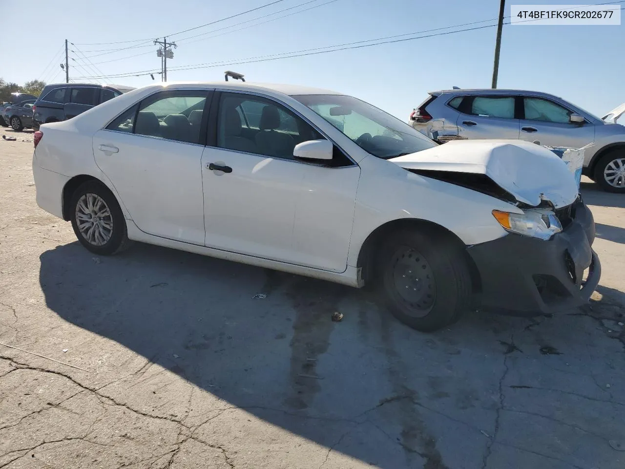 2012 Toyota Camry Base VIN: 4T4BF1FK9CR202677 Lot: 76036044