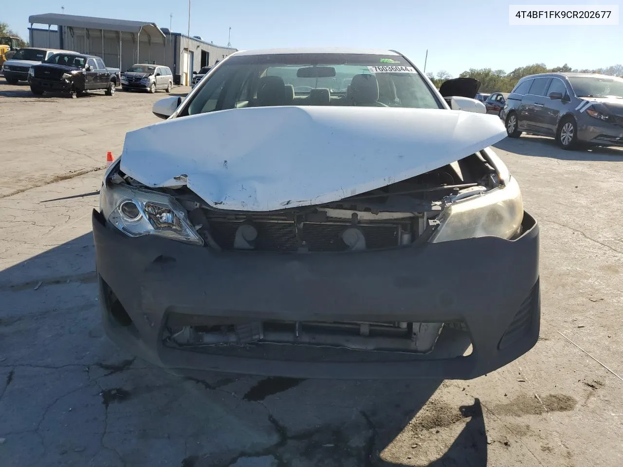 2012 Toyota Camry Base VIN: 4T4BF1FK9CR202677 Lot: 76036044