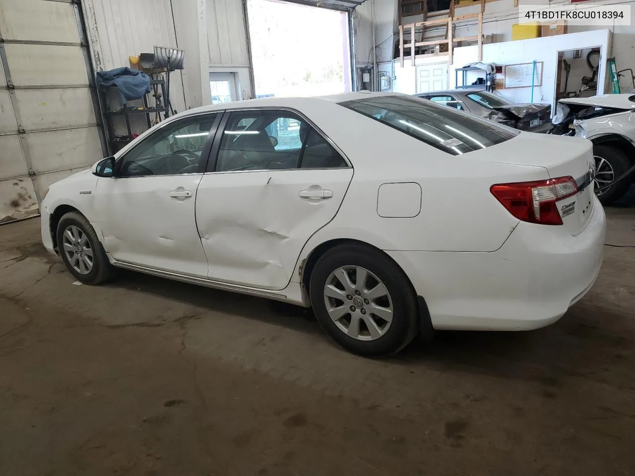 4T1BD1FK8CU018394 2012 Toyota Camry Hybrid