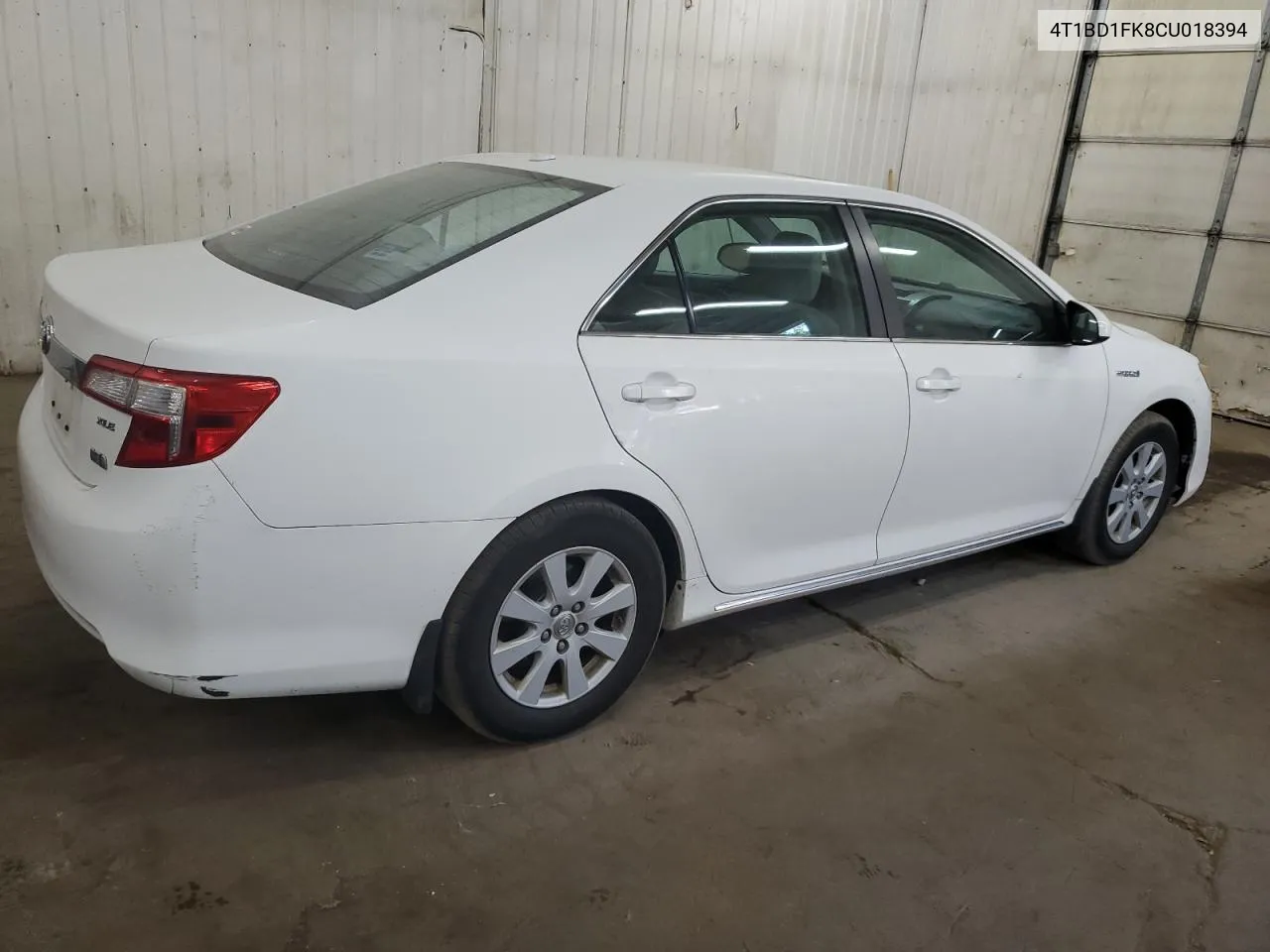 4T1BD1FK8CU018394 2012 Toyota Camry Hybrid