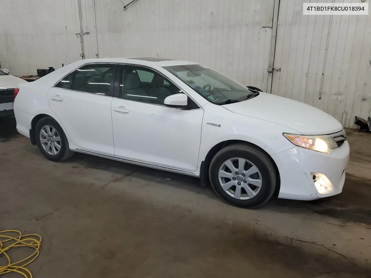 2012 Toyota Camry Hybrid VIN: 4T1BD1FK8CU018394 Lot: 76052464