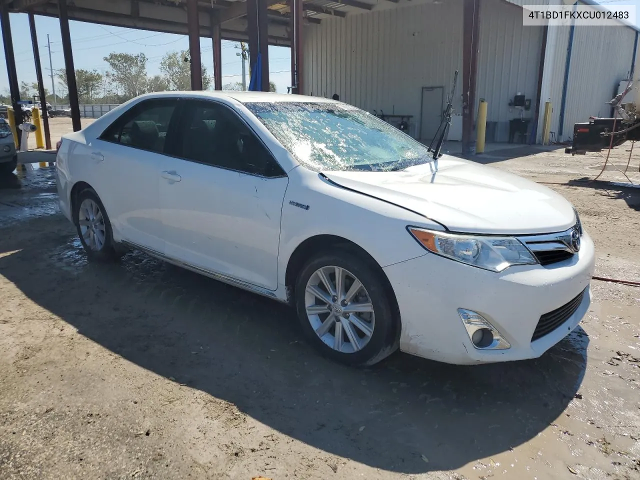 2012 Toyota Camry Hybrid VIN: 4T1BD1FKXCU012483 Lot: 76062864