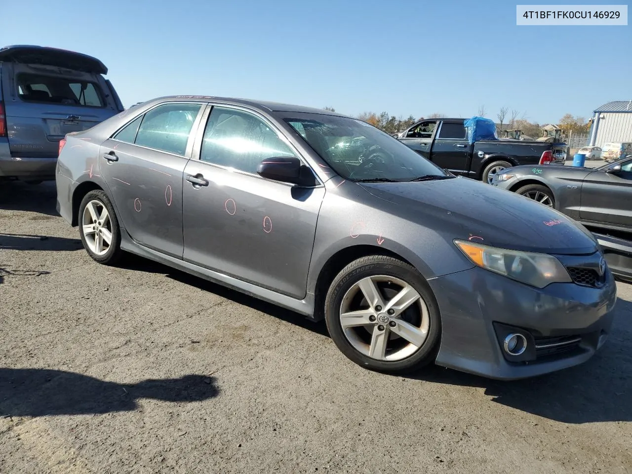 4T1BF1FK0CU146929 2012 Toyota Camry Base