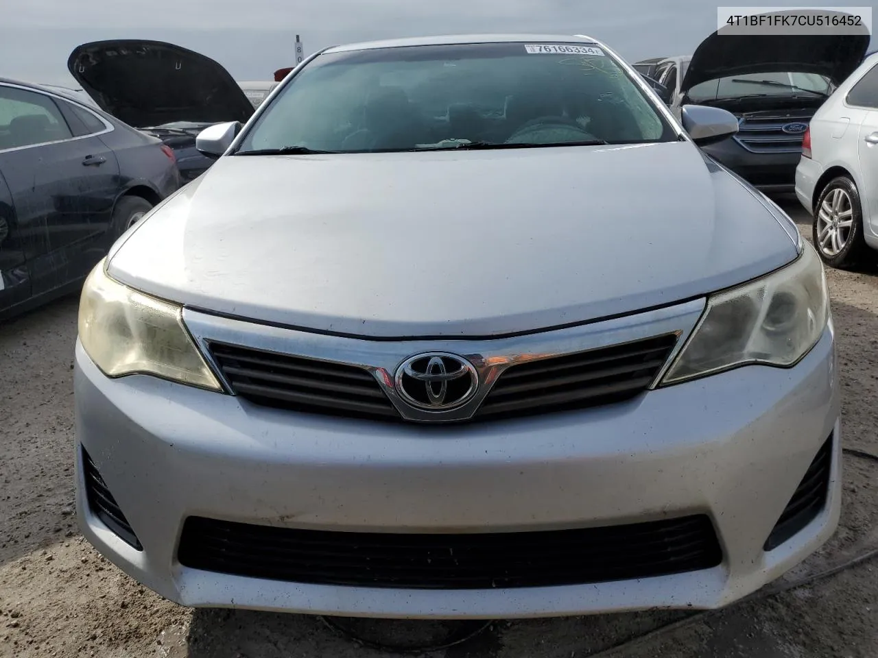 2012 Toyota Camry Base VIN: 4T1BF1FK7CU516452 Lot: 76166334