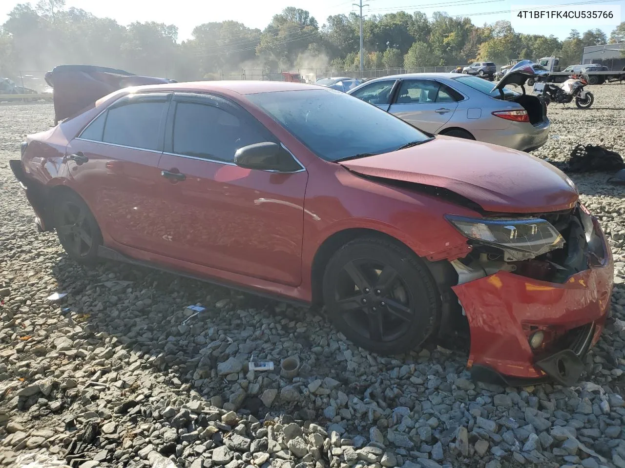 2012 Toyota Camry Base VIN: 4T1BF1FK4CU535766 Lot: 76264684