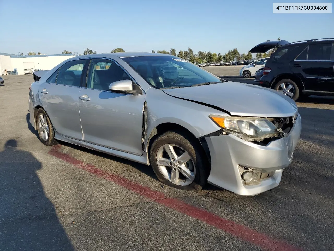 2012 Toyota Camry Base VIN: 4T1BF1FK7CU094800 Lot: 76289624