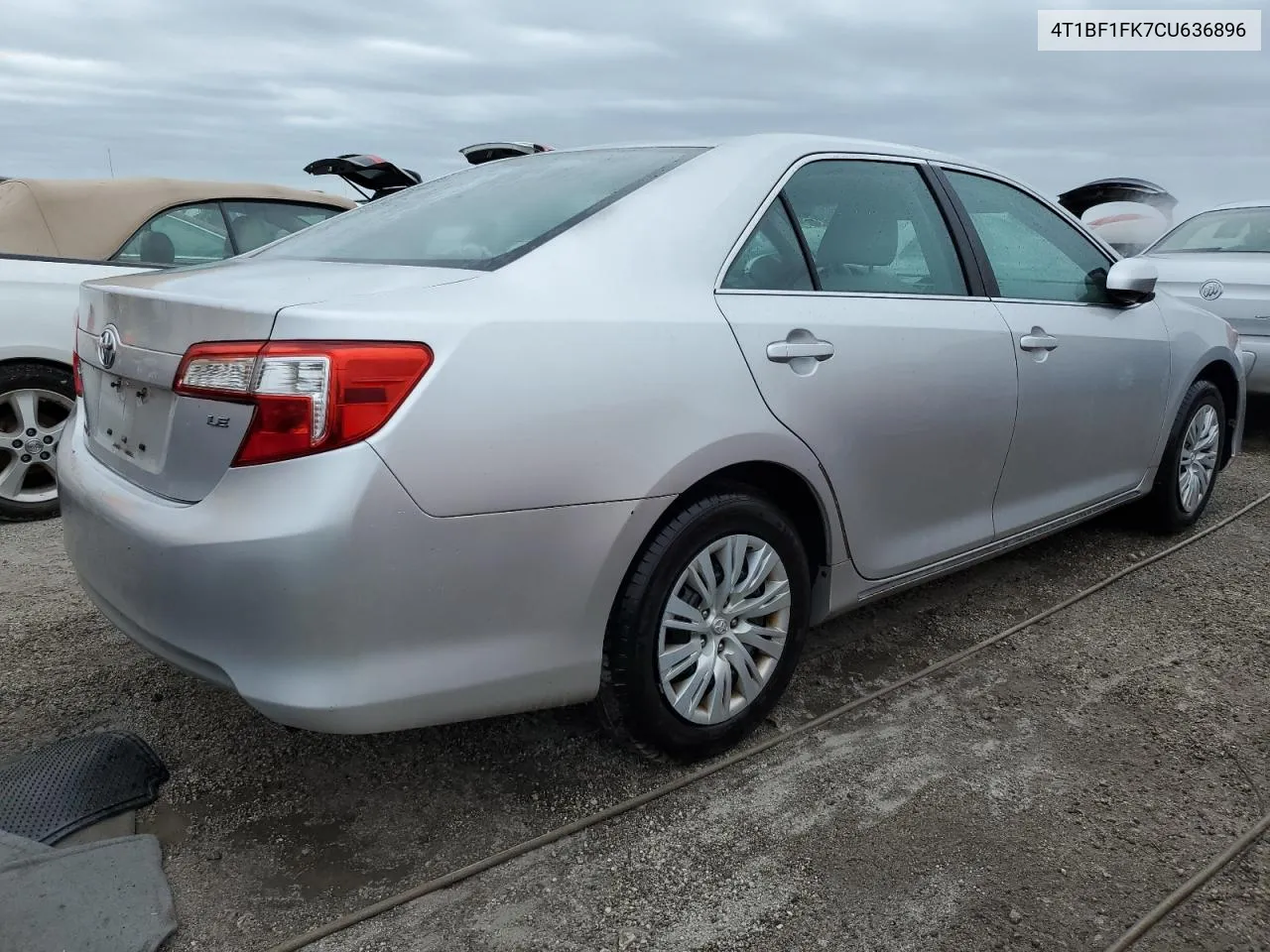 2012 Toyota Camry Base VIN: 4T1BF1FK7CU636896 Lot: 76468054