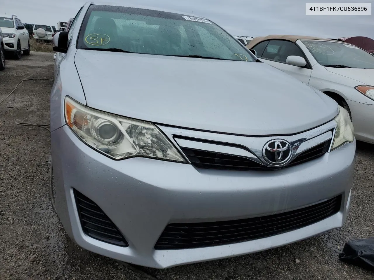 2012 Toyota Camry Base VIN: 4T1BF1FK7CU636896 Lot: 76468054