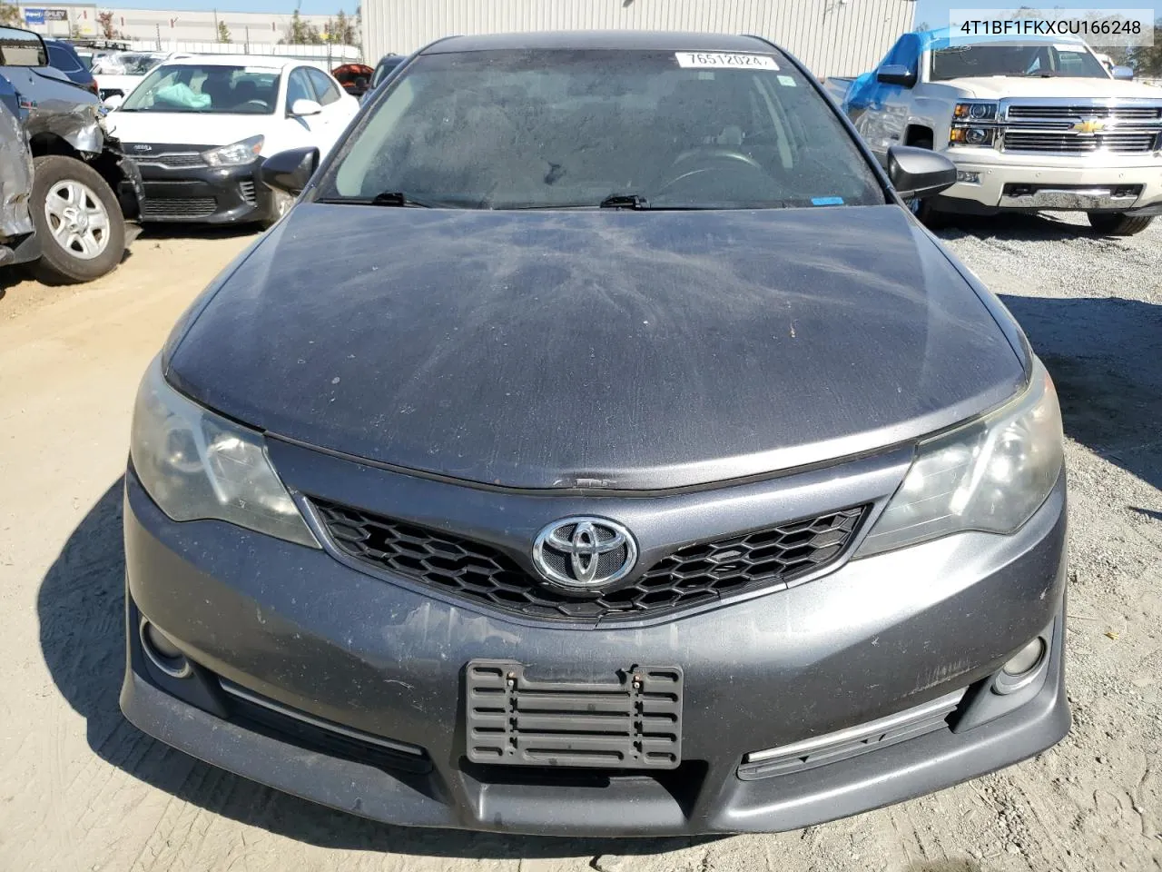 4T1BF1FKXCU166248 2012 Toyota Camry Base