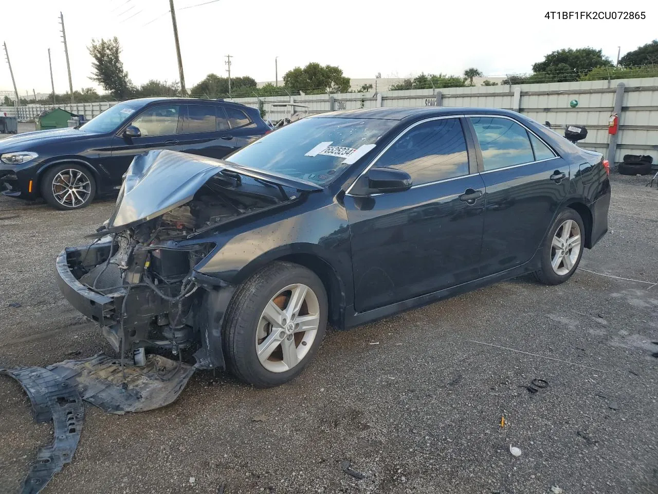 2012 Toyota Camry Base VIN: 4T1BF1FK2CU072865 Lot: 76525234