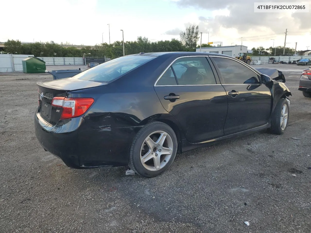 2012 Toyota Camry Base VIN: 4T1BF1FK2CU072865 Lot: 76525234