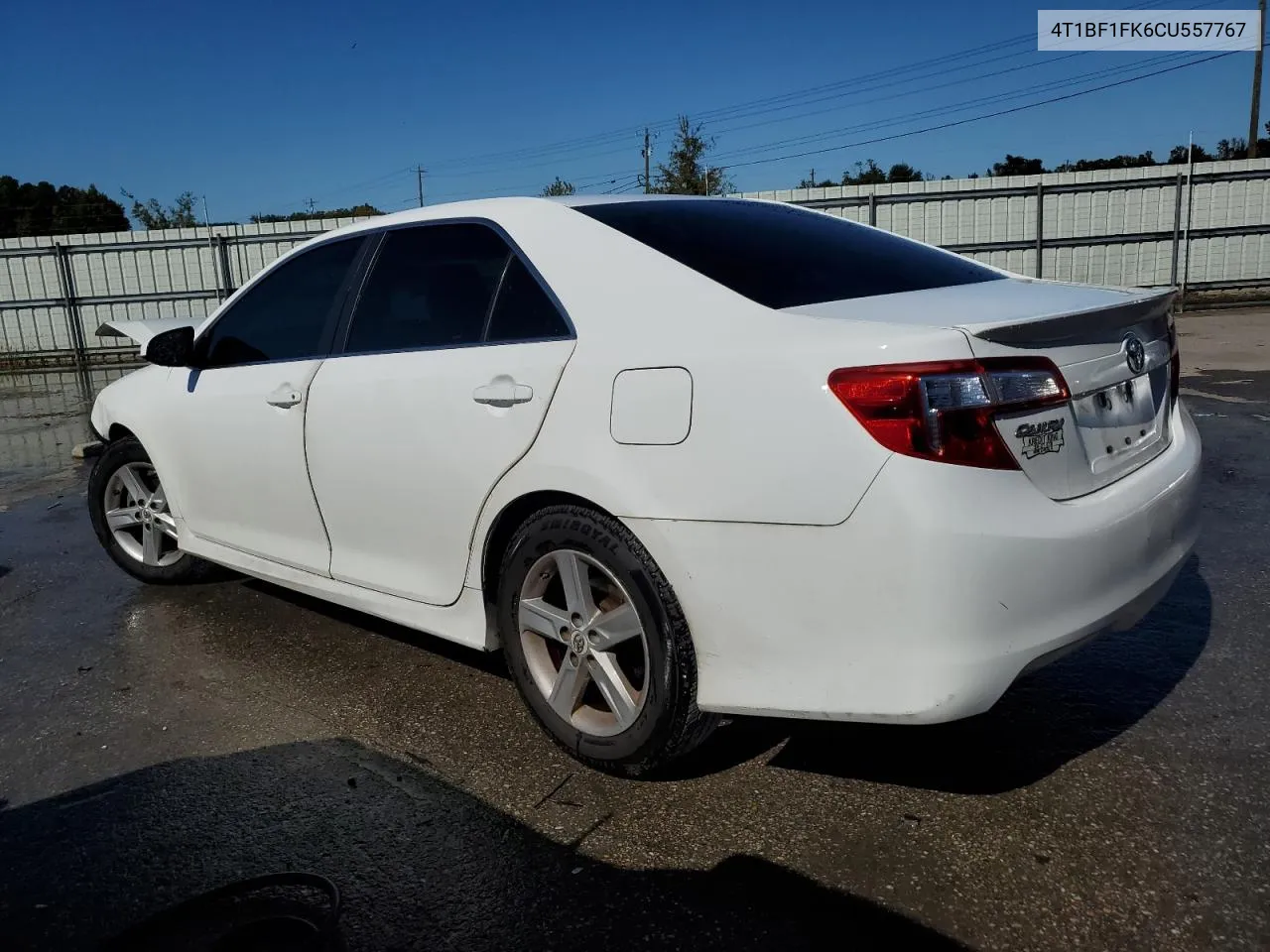 2012 Toyota Camry Base VIN: 4T1BF1FK6CU557767 Lot: 76557854