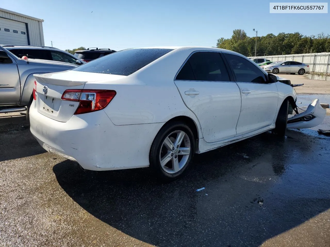 2012 Toyota Camry Base VIN: 4T1BF1FK6CU557767 Lot: 76557854