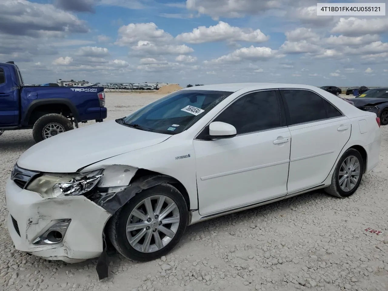 4T1BD1FK4CU055121 2012 Toyota Camry Hybrid