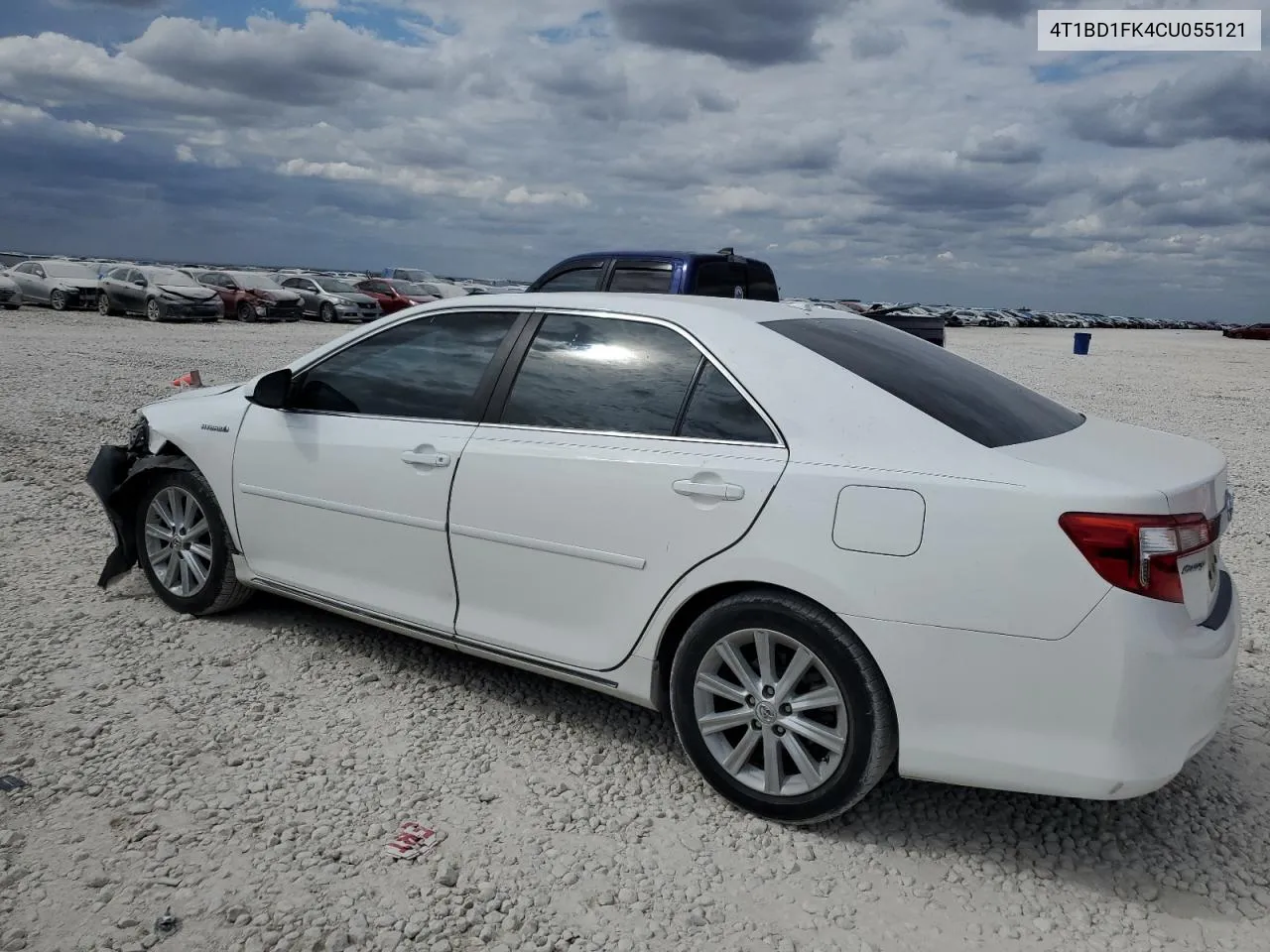 2012 Toyota Camry Hybrid VIN: 4T1BD1FK4CU055121 Lot: 76604534