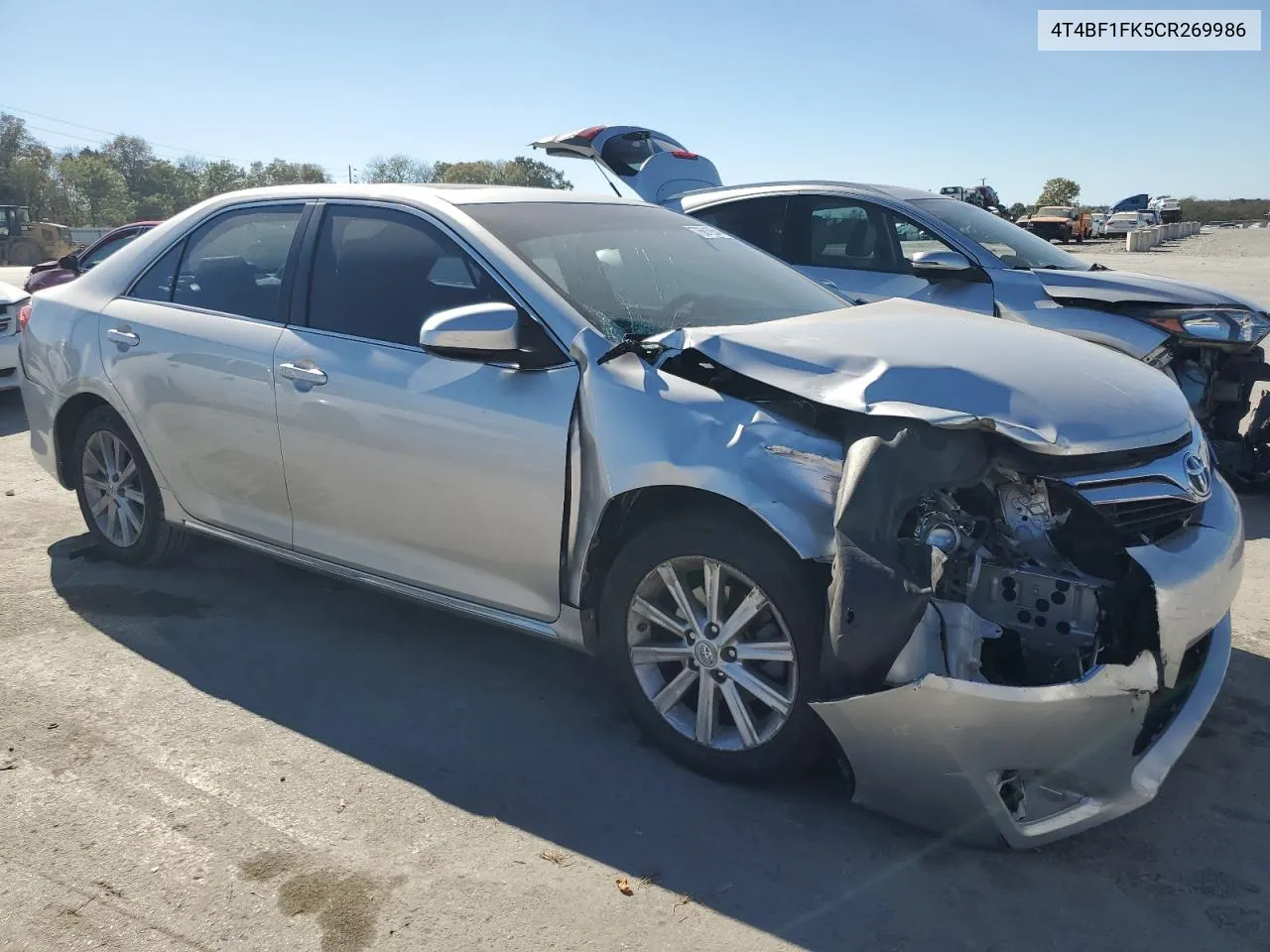 2012 Toyota Camry Base VIN: 4T4BF1FK5CR269986 Lot: 76612644