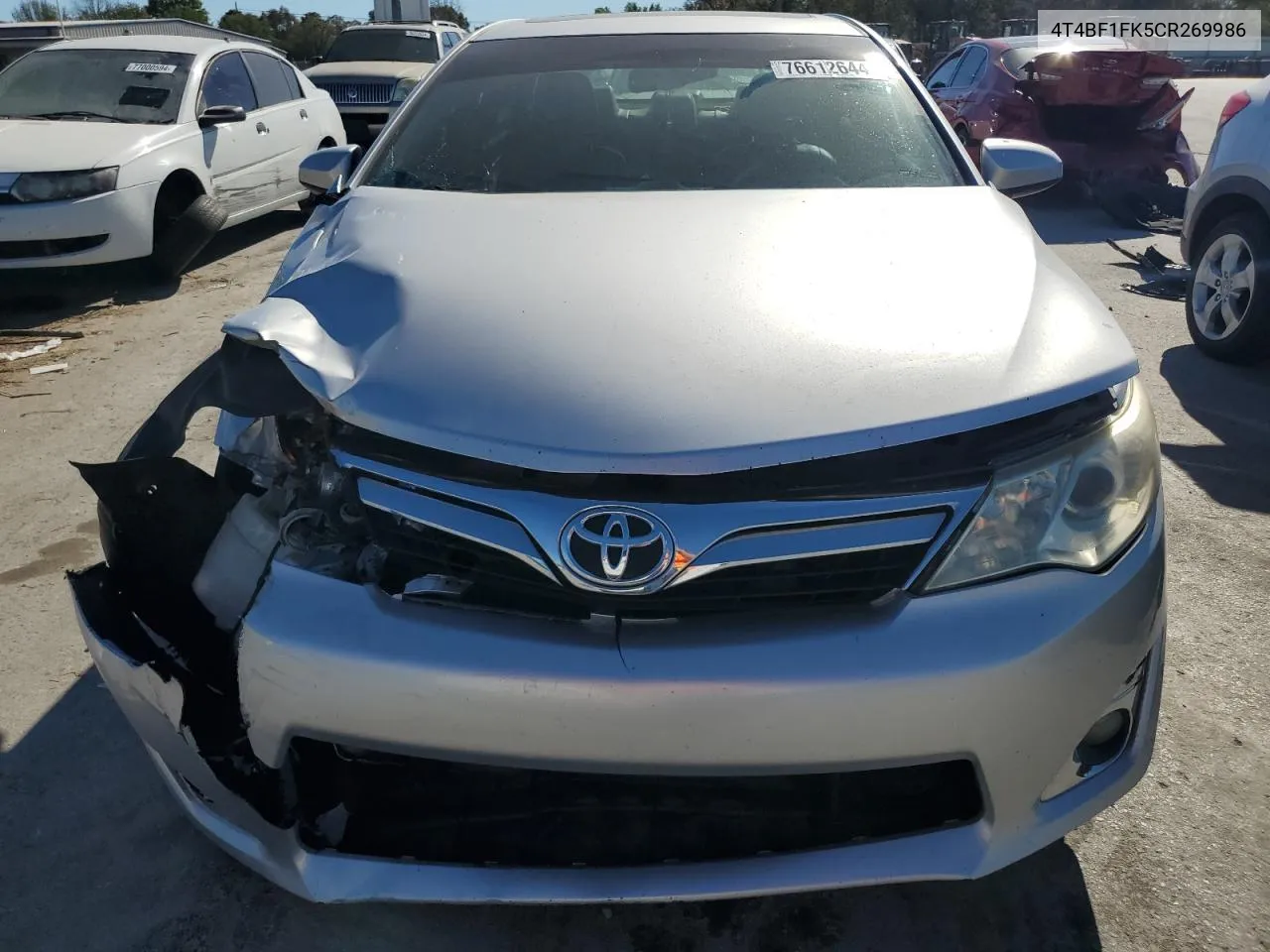 2012 Toyota Camry Base VIN: 4T4BF1FK5CR269986 Lot: 76612644