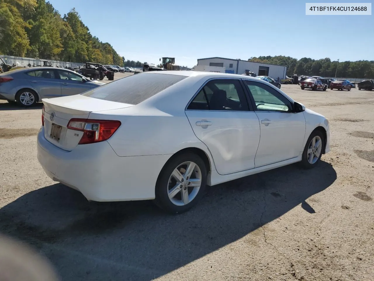 2012 Toyota Camry Base VIN: 4T1BF1FK4CU124688 Lot: 76639434