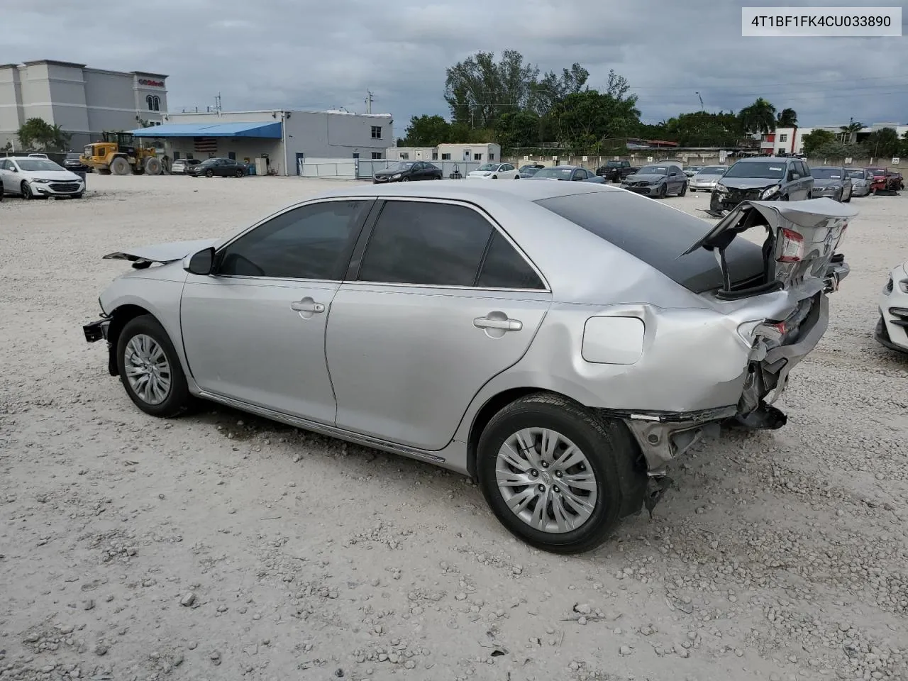 4T1BF1FK4CU033890 2012 Toyota Camry Base