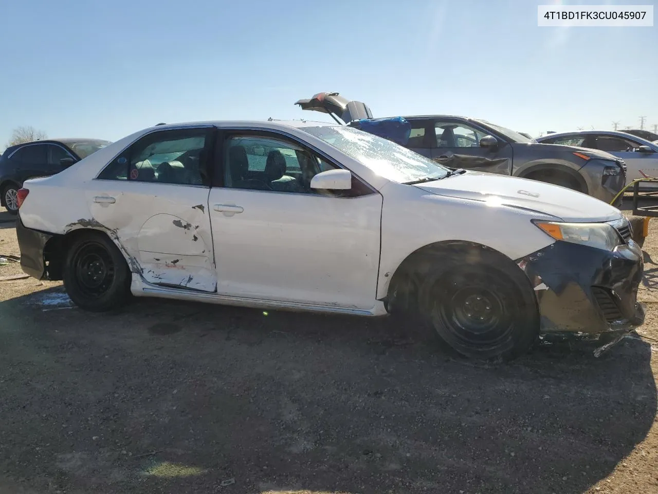 2012 Toyota Camry Hybrid VIN: 4T1BD1FK3CU045907 Lot: 76702044