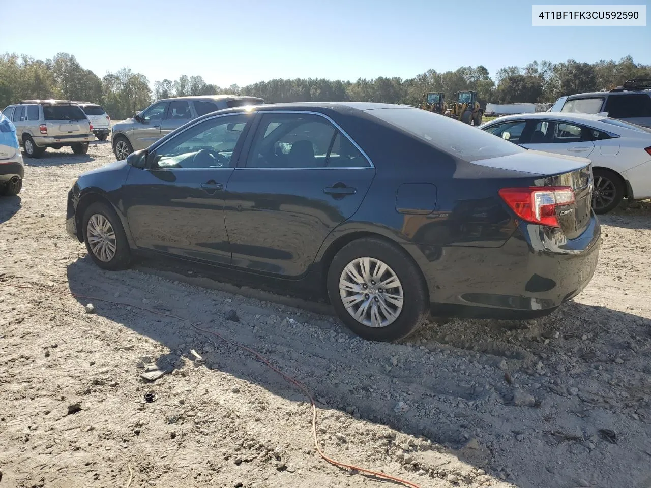 2012 Toyota Camry Base VIN: 4T1BF1FK3CU592590 Lot: 76712964