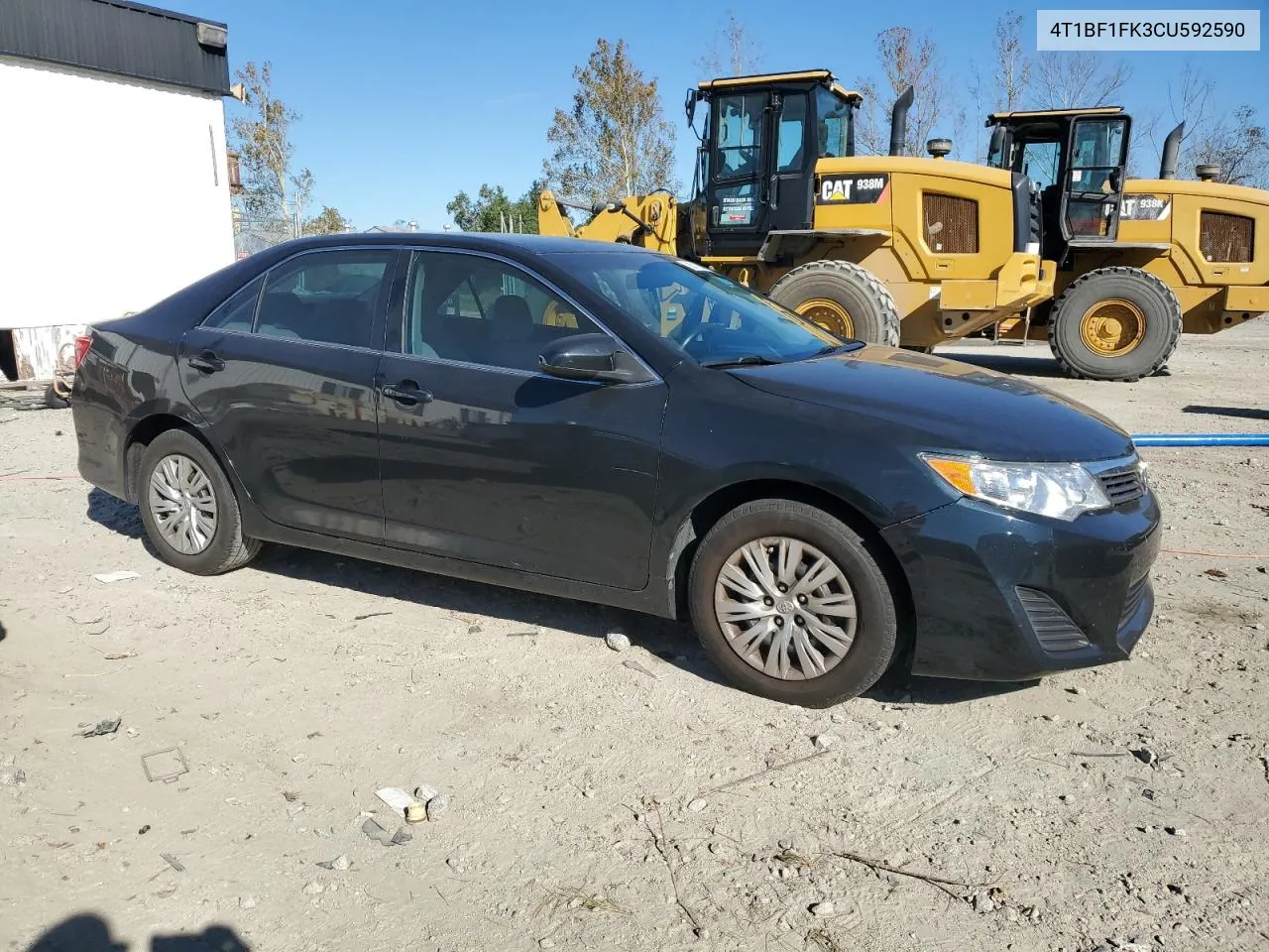 2012 Toyota Camry Base VIN: 4T1BF1FK3CU592590 Lot: 76712964